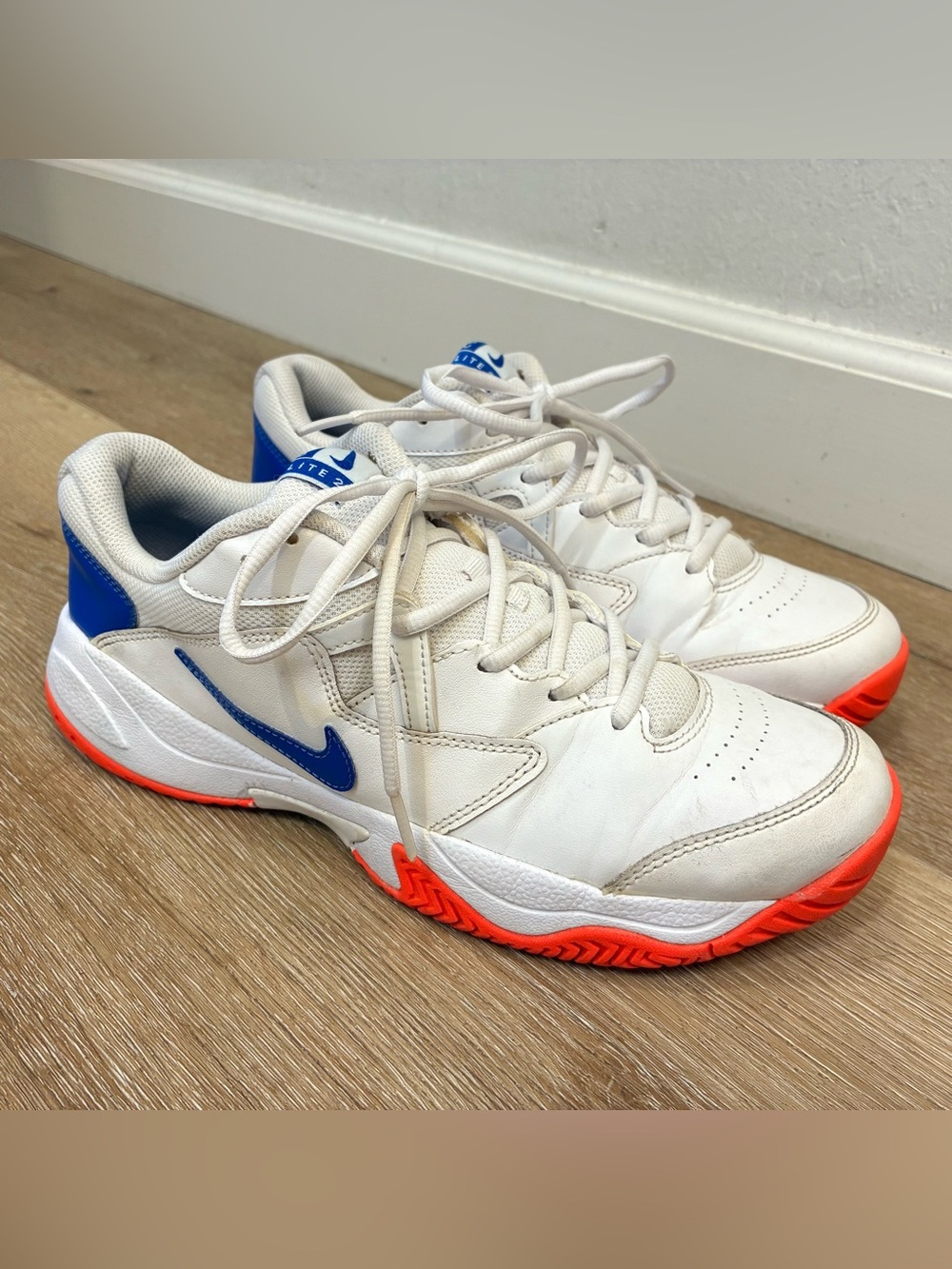 Nike Hard Court Lite 2 Ultramarine White Men’s Shoes US 9 UK 8 EU 42.5 27cm